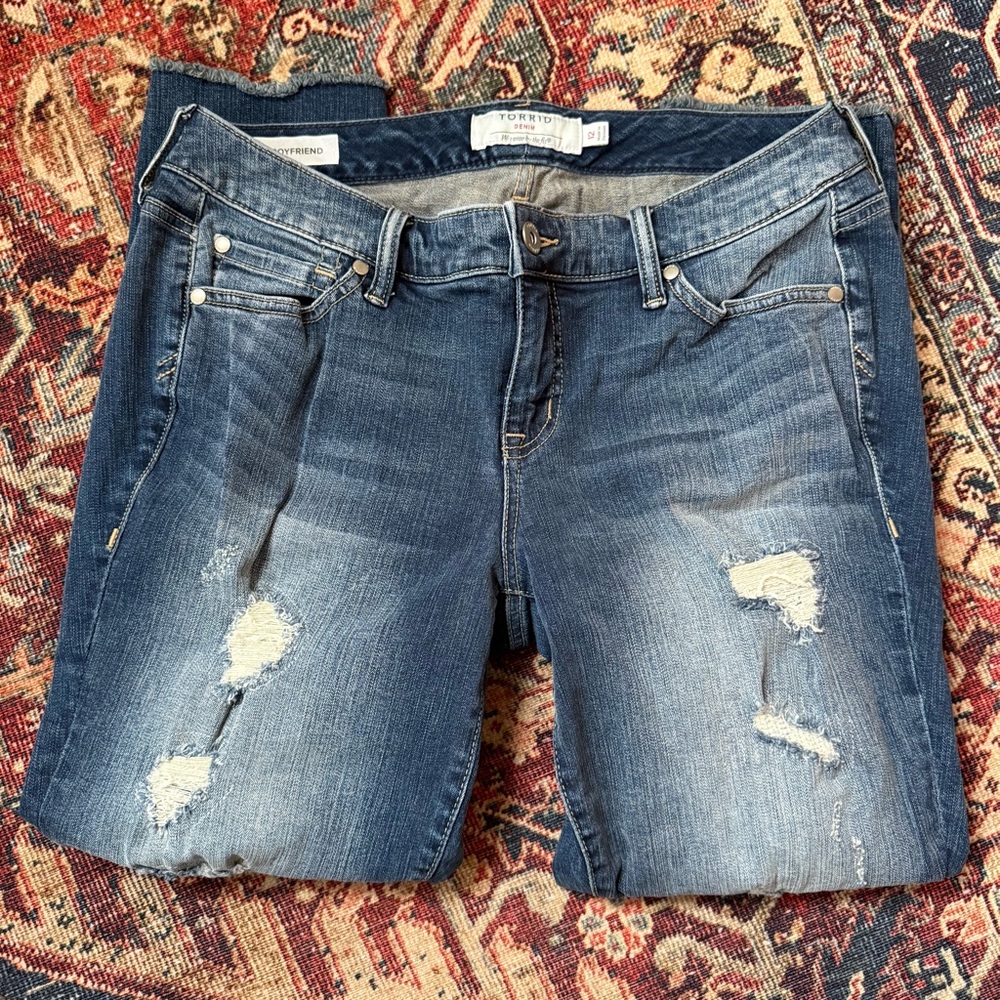 Torrid Rippy Jeggings! - Picture 3 of 8